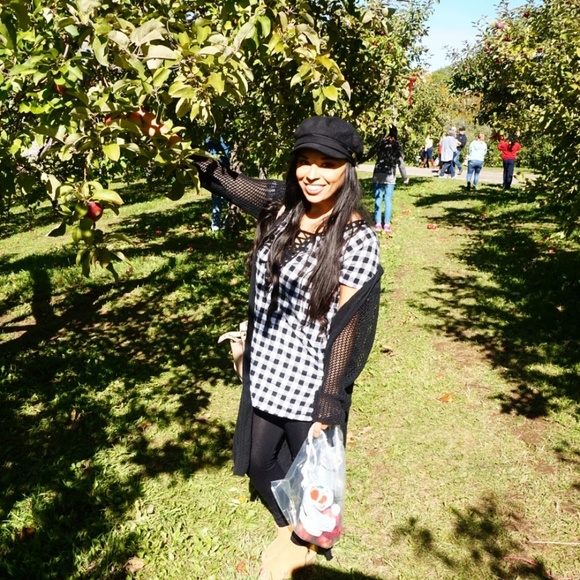 Checkered Plaid Tunic - Picture 2 of 2